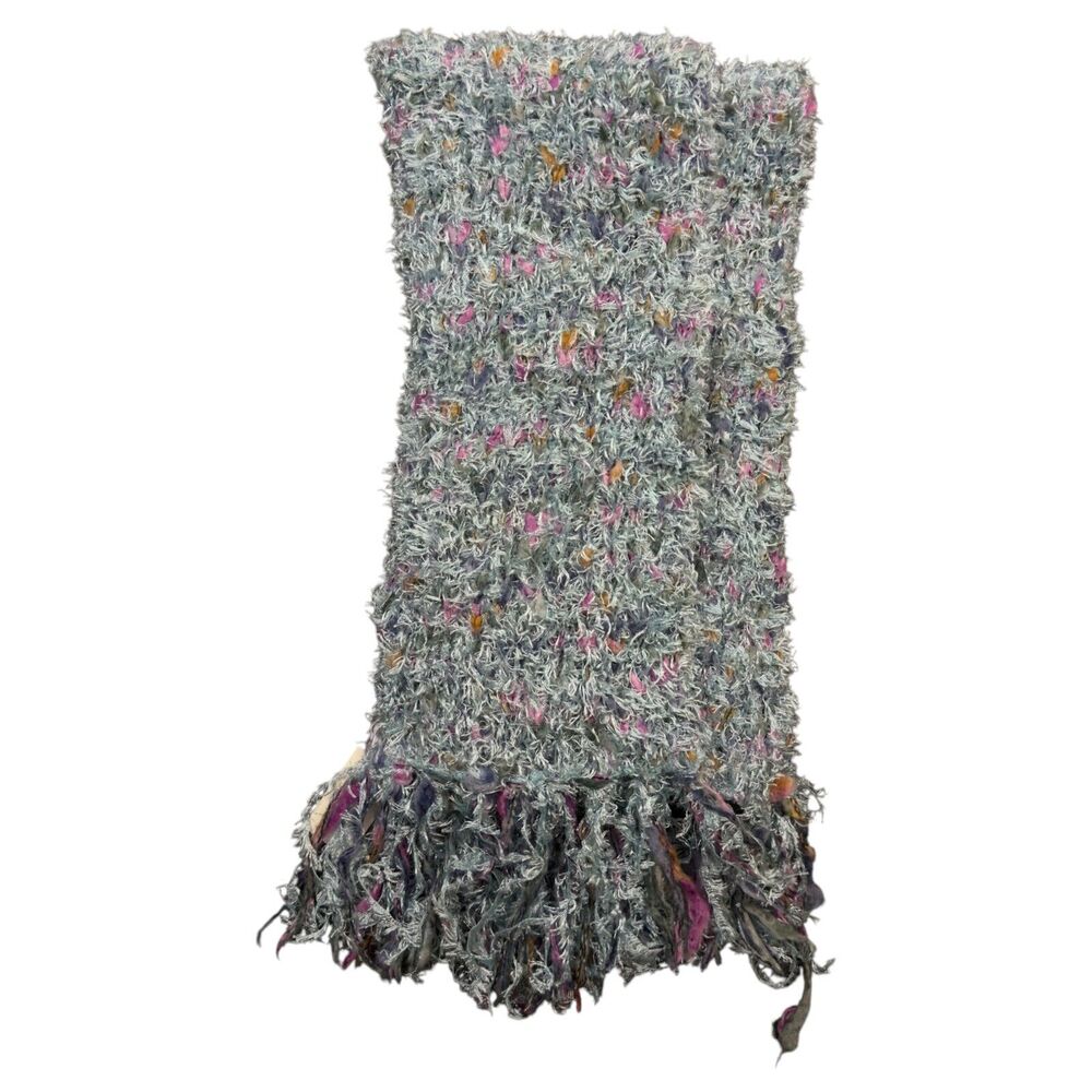 Fibres Infinity Scarf Neck Warmer Women's Multicolor Chenille One Size Acrylic